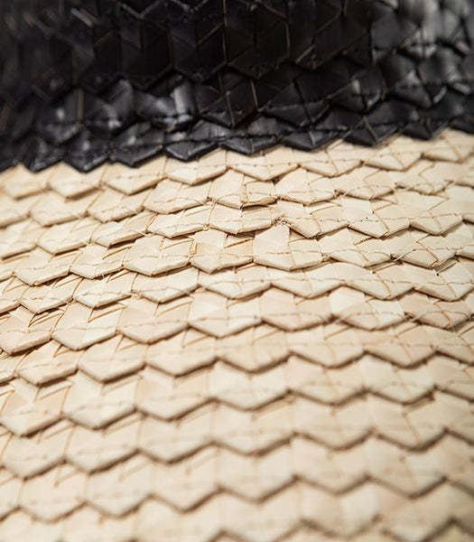 Two Tone Playa Straw Visor