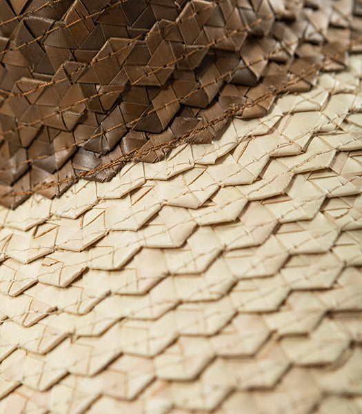 Two Tone Playa Straw Visor