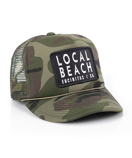Local Beach Patch Trucker Hat