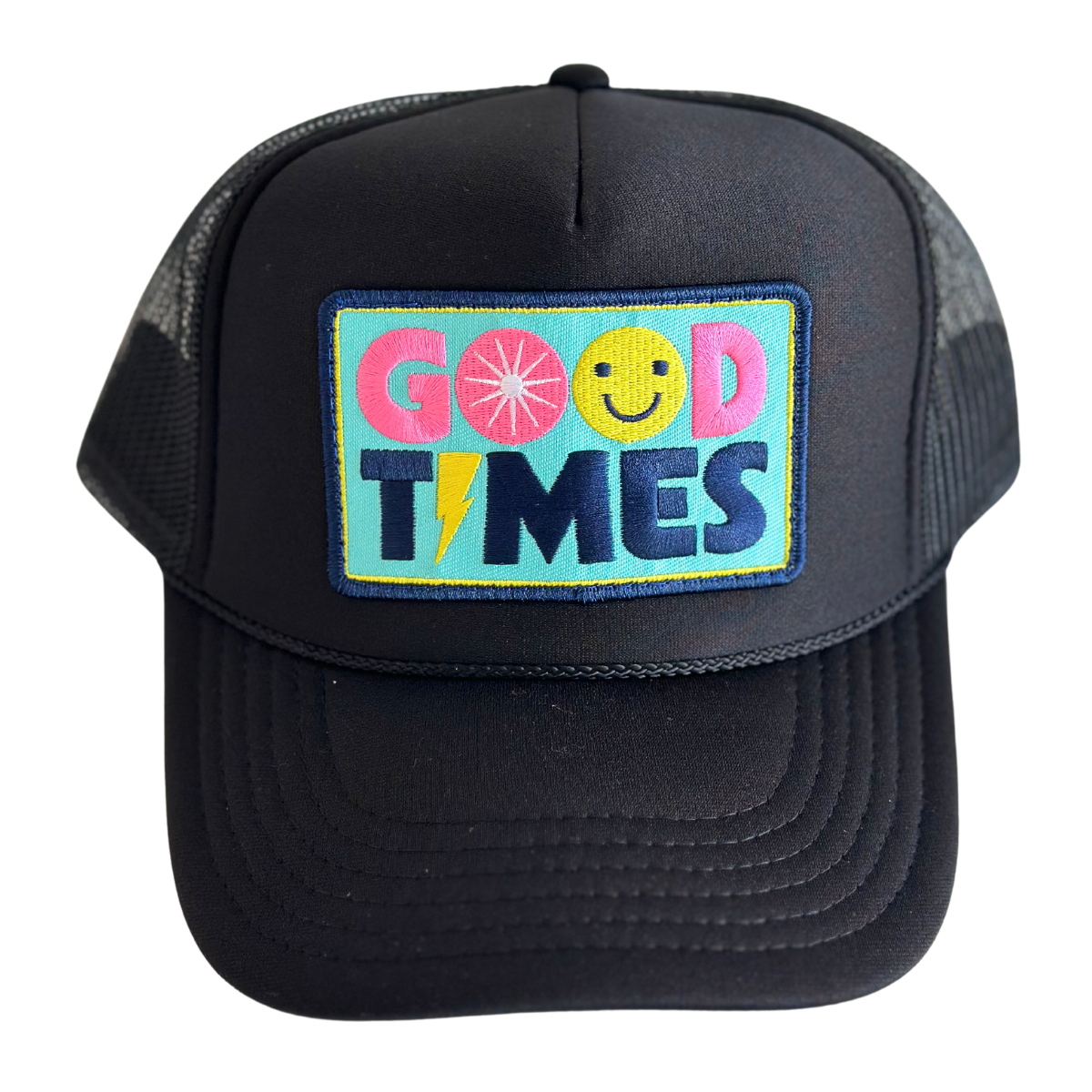 Good Times Patch Trucker Hat