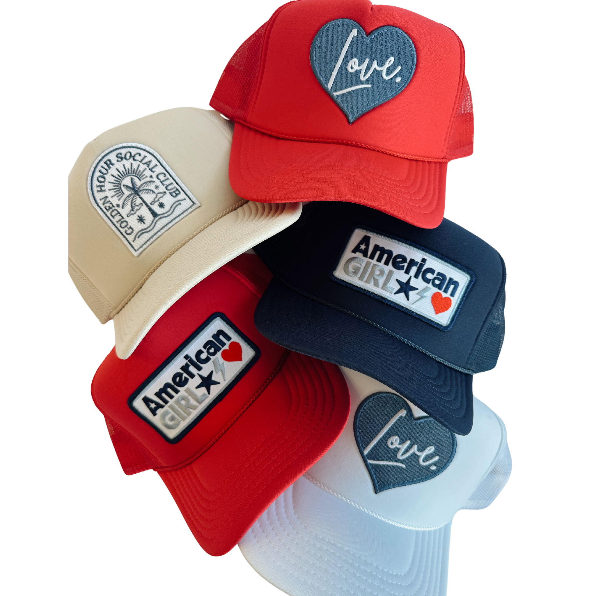 Love Patch Trucker Hat