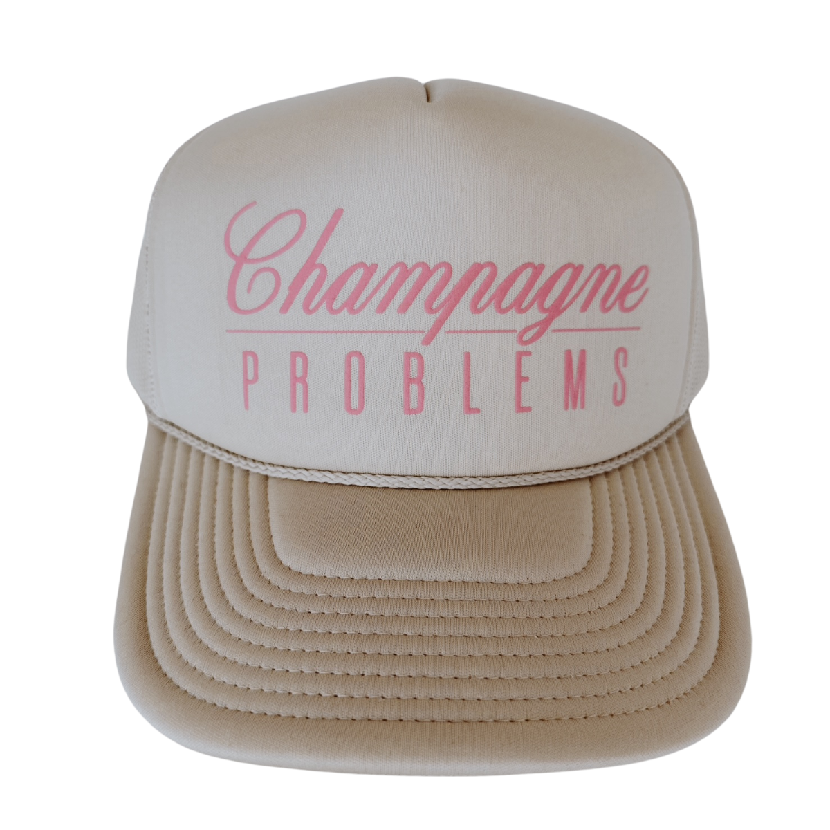 Champagne Problems Trucker Hat