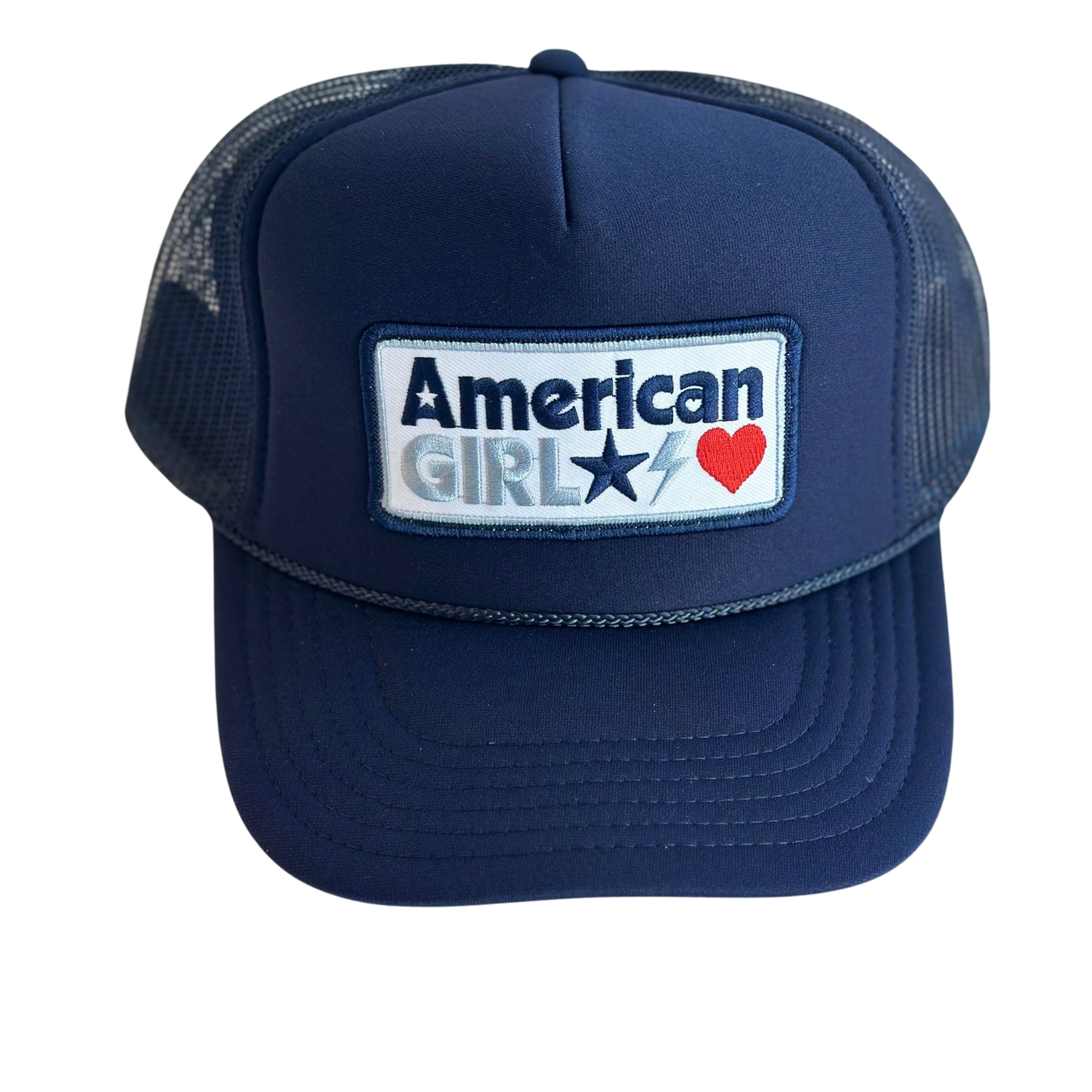 American Girl Patch Trucker Hat