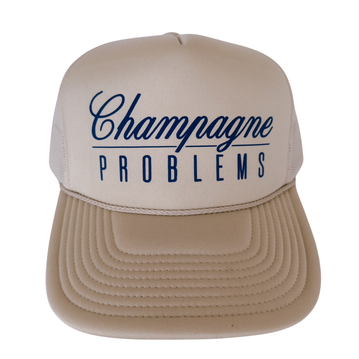 Champagne Problems Trucker Hat