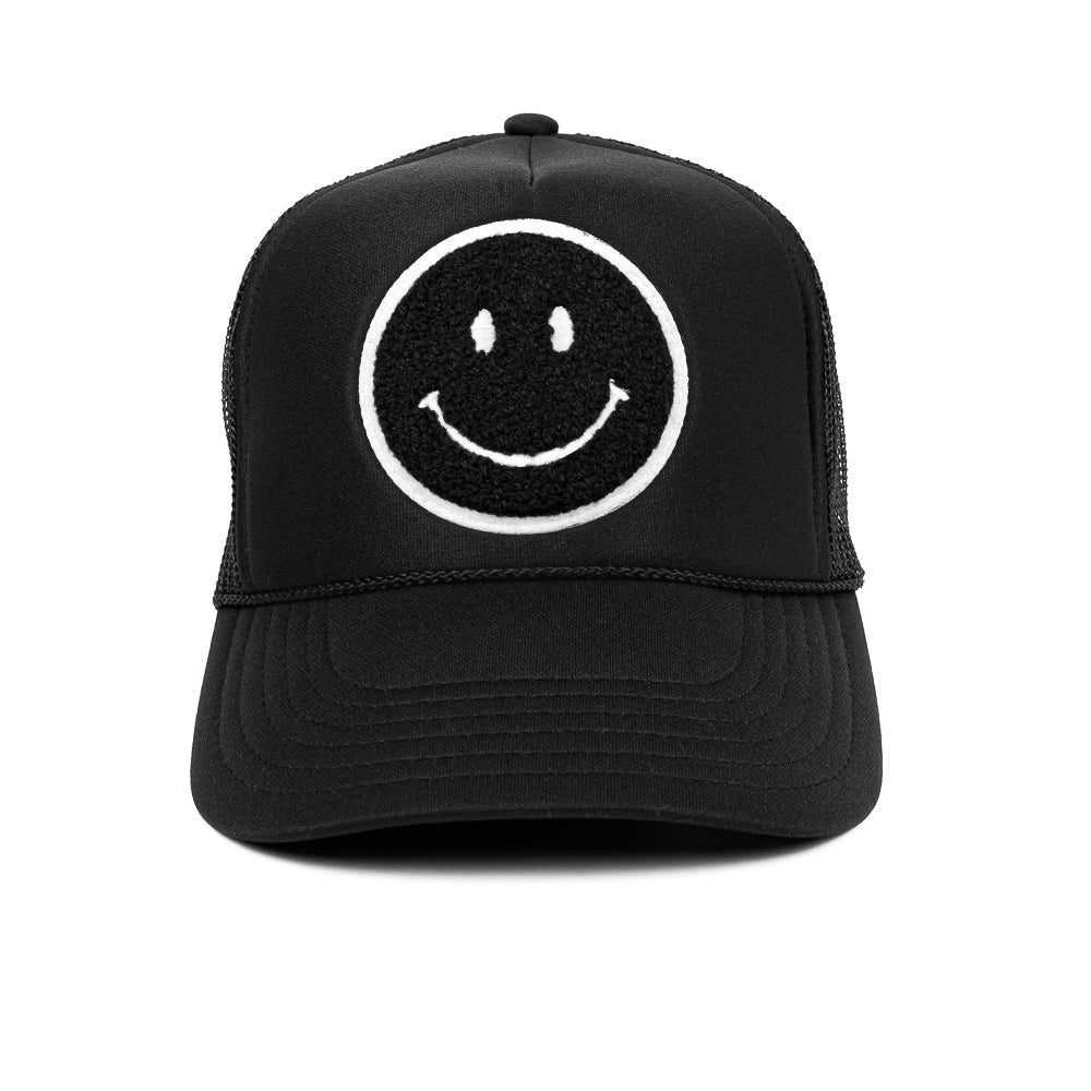 Smiley Face Kids Trucker Hat