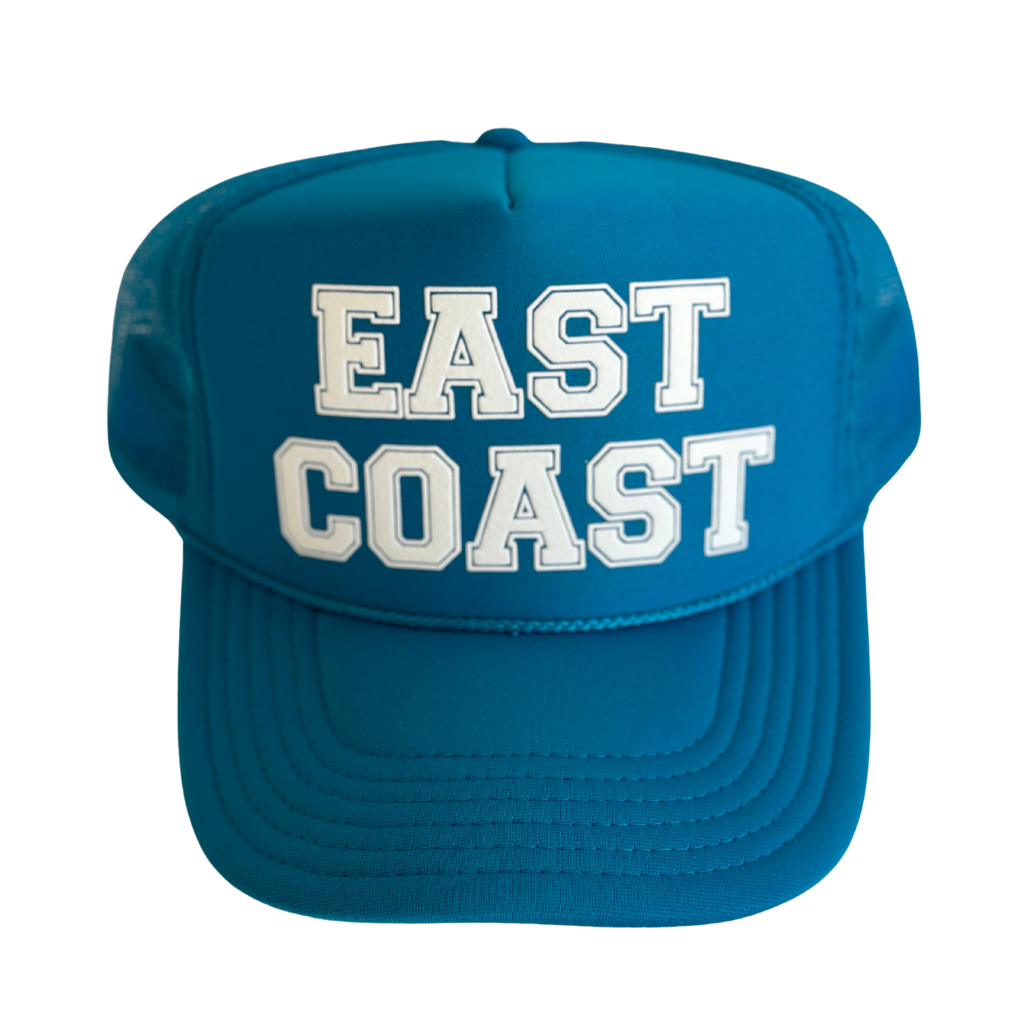 West Coast East Coast Trucker Hat