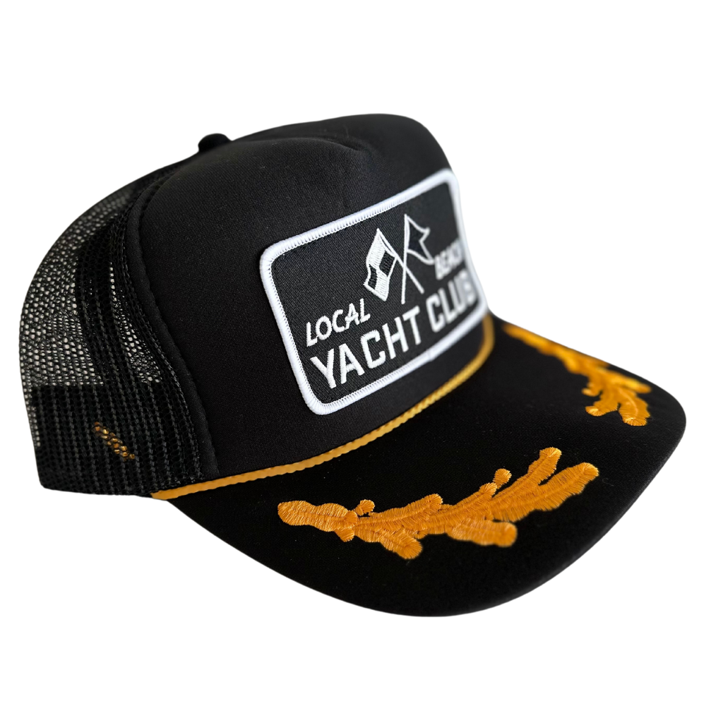 Local Beach Yacht Club Trucker Hat