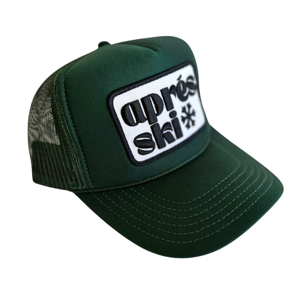 Apres Ski Patch Trucker Hat