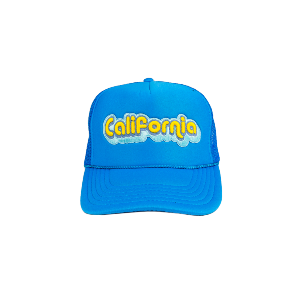 California Patch Trucker Hat