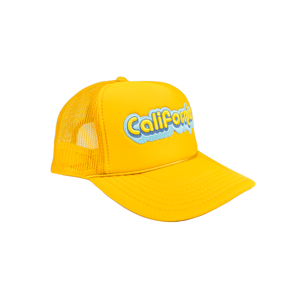 California Patch Trucker Hat